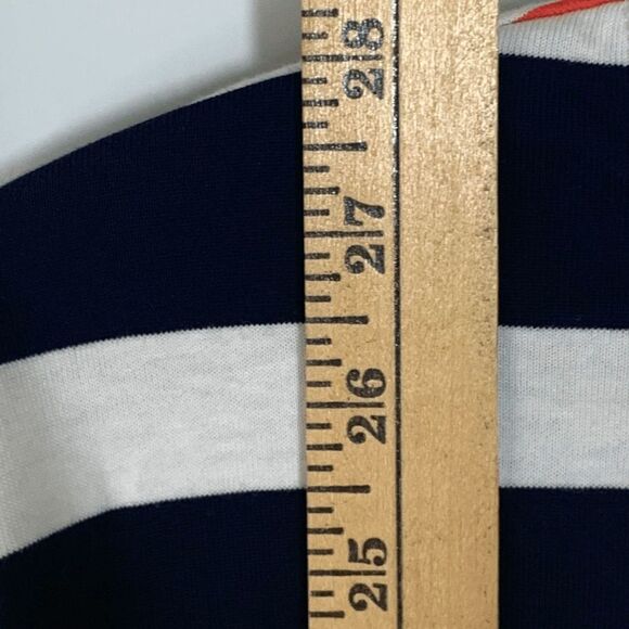 Ocean Coast Cotton Long Sleeve Collared Top Size Large - Picture 6 of 8